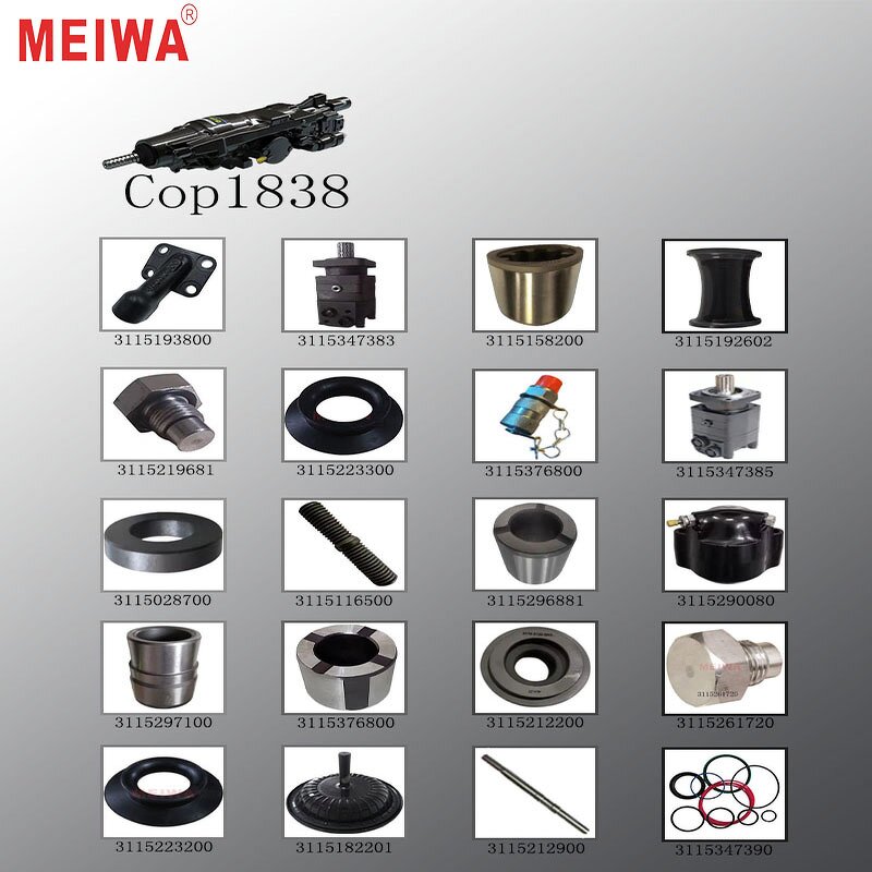 Hydraulic Rock Drill - COP1838+ High Speed for Underground Tunneling Mining