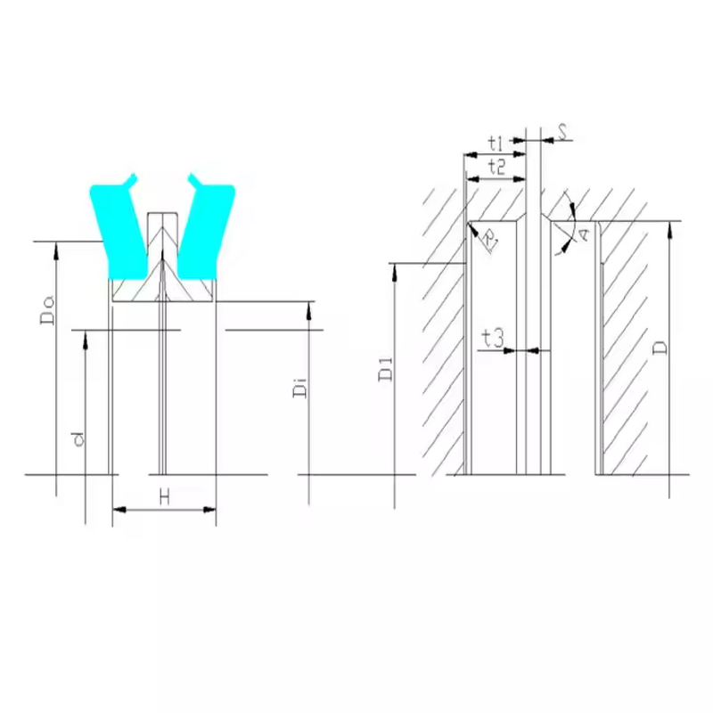 Mechanical Seal - OEM DF DFA0420 Floating for Construction Machinery
