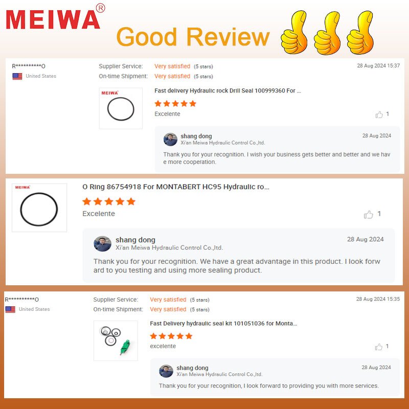 Rock Drill Accessories - Diaphragm 3115192602 for Epiroc Cop1838+ Cop1838hd