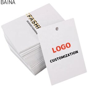 Clothing Labels - 2026 Personal Paper Labels Custom Printing Logo Garment Tags