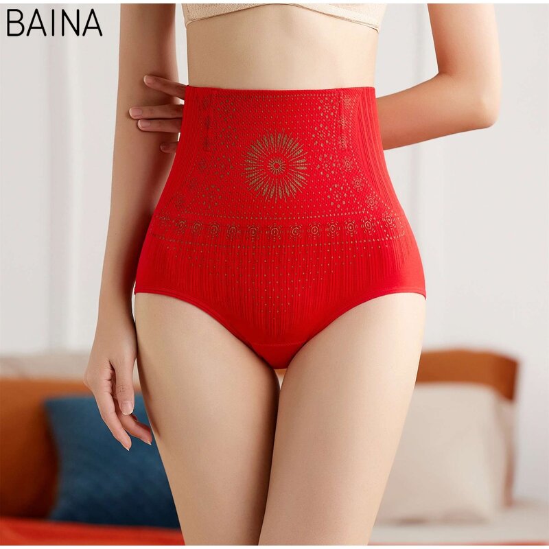 Women's Briefs - Wholesale High Waist Seamless Abdominal Tights Lifting Hips Body Shaping Large Panties