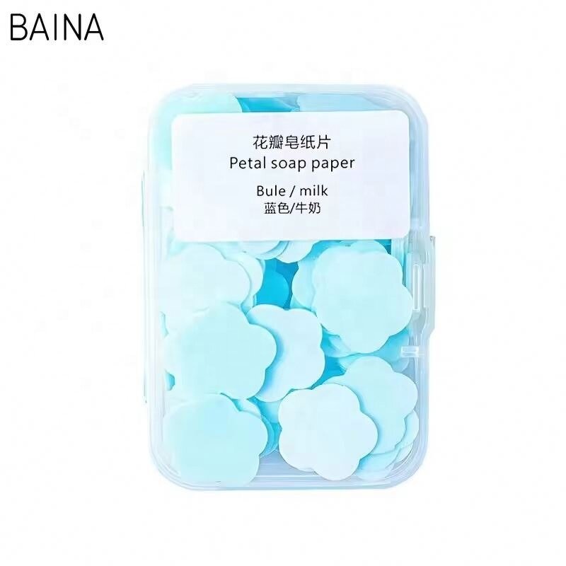 Travel Supplies - Wholesale OEM 20Pcs Portable Hand Sheets Transparent Disposable