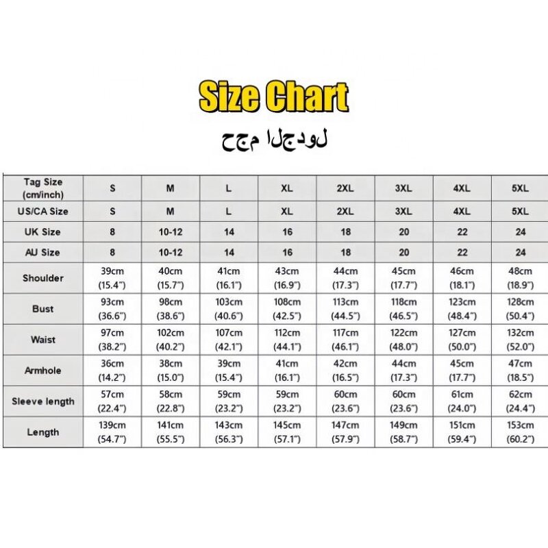 Women's Robe Dress - Fashion Print Muslim O-Neck Long Sleeve Arabia Turkey Malay Traditional Clothing Casual