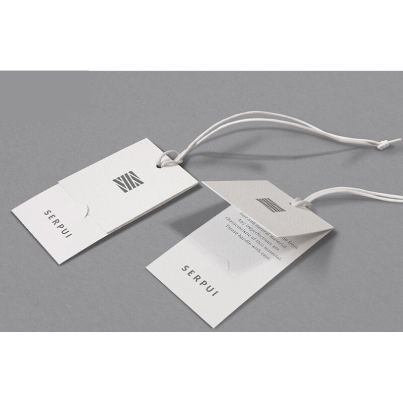 Clothing Labels - 2026 Personal Paper Labels Custom Printing Logo Garment Tags