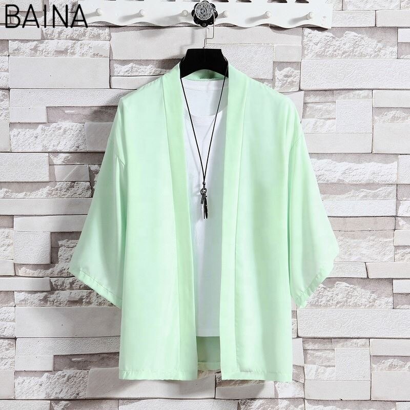 Men's Cardigan - 2026 Summer Casual Japanese Kimono Streetwear Shirt