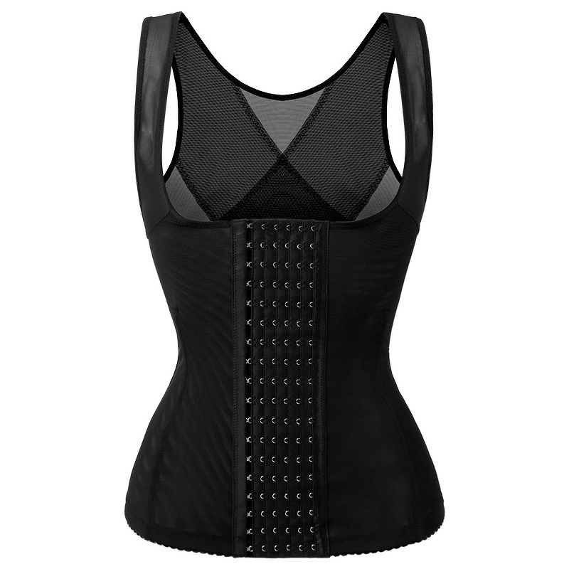 Women's Shapewear - Postpartum Waist Cincher Top Firm Control Body Shaper with Push Vest Style Tummy Control