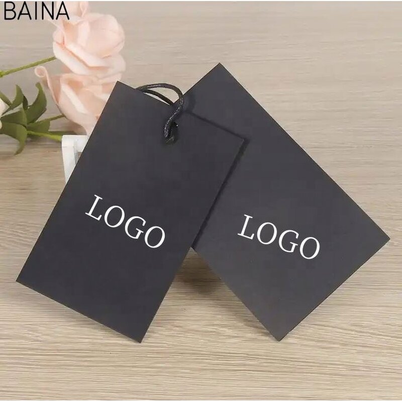Clothing Labels - 2026 Personal Paper Labels Custom Printing Logo Garment Tags