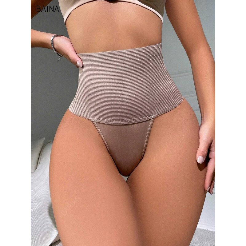 Women's Body Shaper - Slim Waist Cincher Girdle Thong Everyday Style Knitted