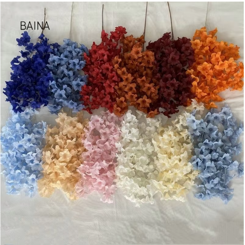 Artificial Flowers - Handmade Large Morning Glory for Wedding and Christmas Realistic