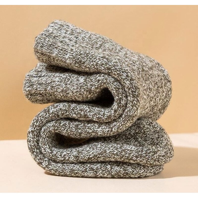 Men's Socks - Warm Wholesale 100% Terry Custom Wool