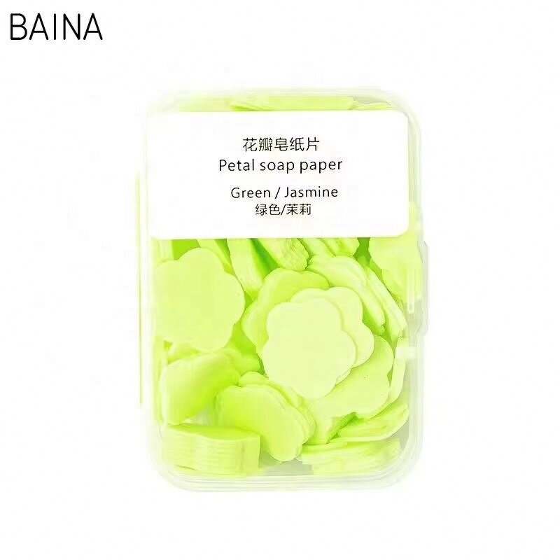 Travel Supplies - Wholesale OEM 20Pcs Portable Hand Sheets Transparent Disposable