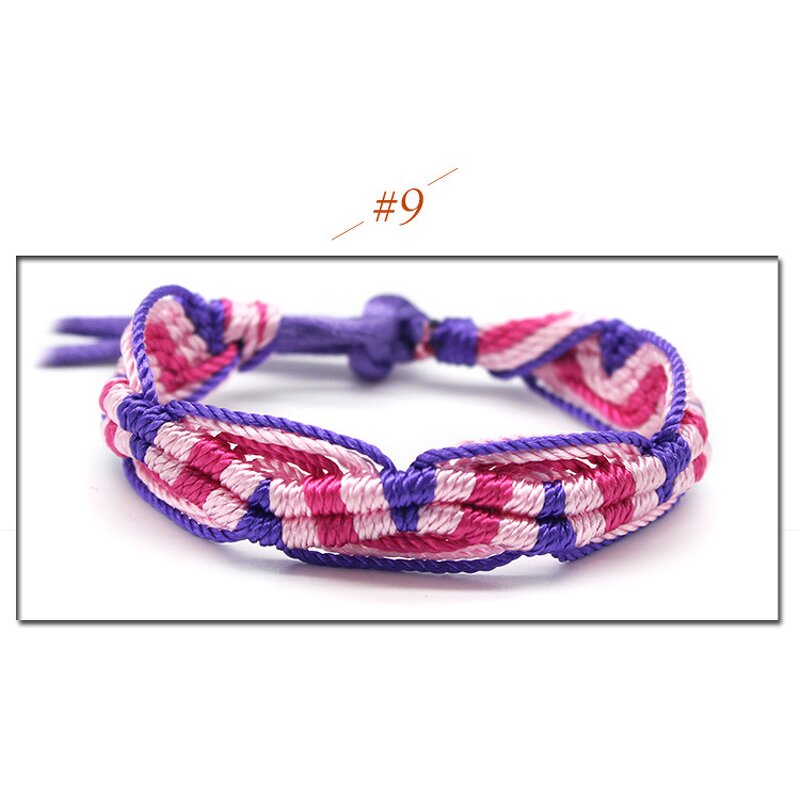 Braided Bracelet - Hotsale Handwoven Multicolor Optional Feature Unisex