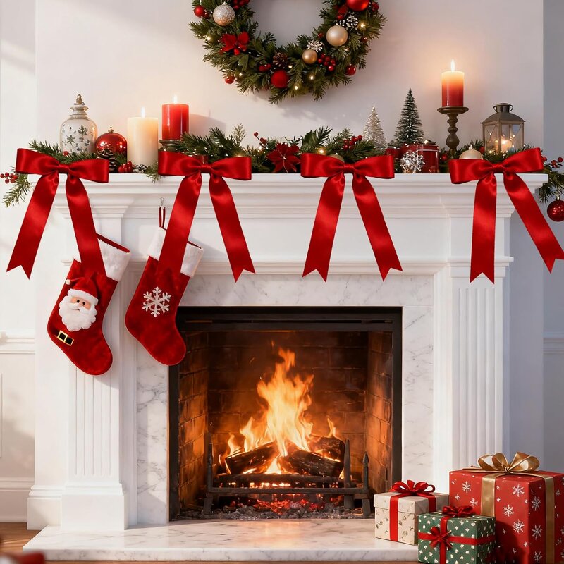 Satin Fabric Ribbon - Polyester Solid 2.5cm Multi-Color for Gift Wrapping Hair