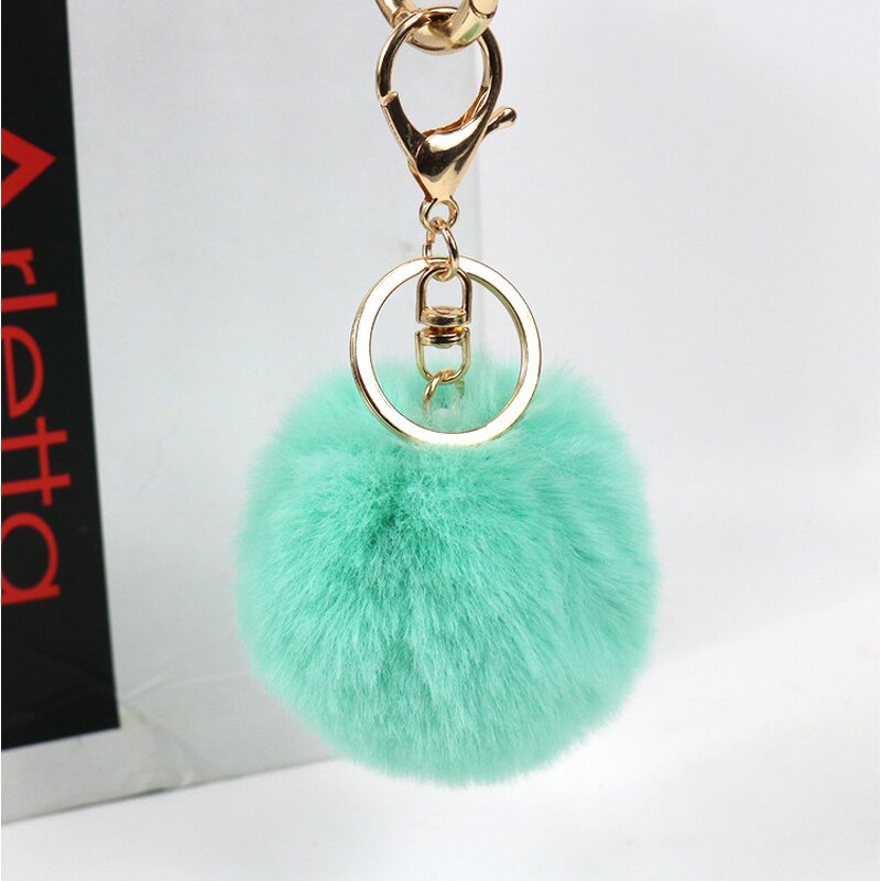 Key Chain - 6cm Pompom Pendant Bag Mobile Phone DIY Jewelry Accessories
