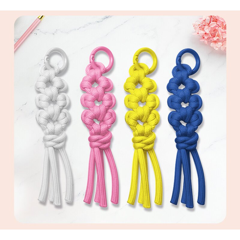 Keychain Manufacturer - Handwoven Nylon Cord Cute DIY for Keys & Gifts Classic