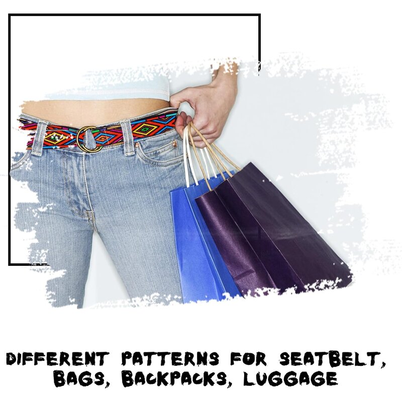 Jacquard Webbing - Polyester Patterned Belt Straps for Purse Backpack