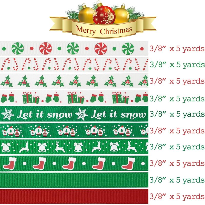 Polyester Jacquard Webbing - 1cm Woven Belt for Clothing Shoes Hats Bags