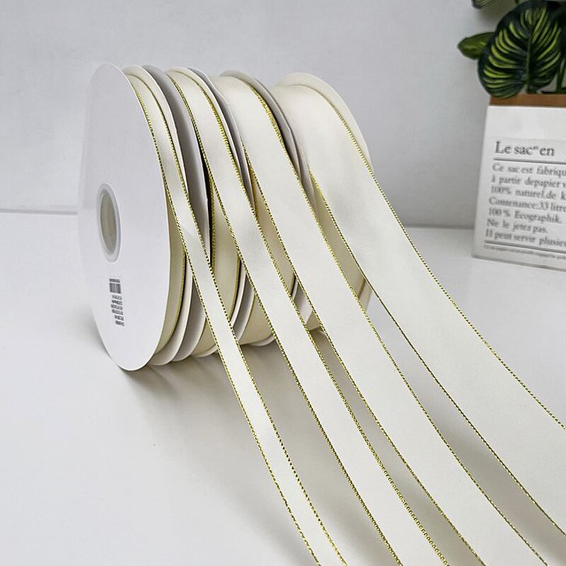 Satin Ribbon - Single Face Solid Grosgrain for Gift Wrapping Hair Bows Wedding