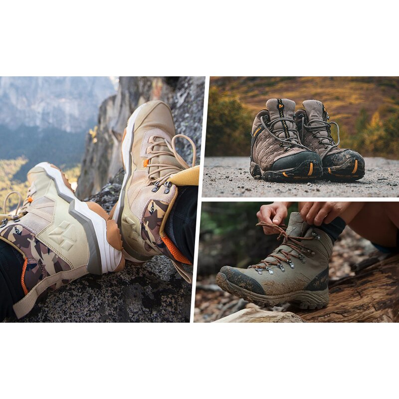 Boot Laces - Round for Outdoor Work & Hiking Pure Cotton Waxed for Adults Kids