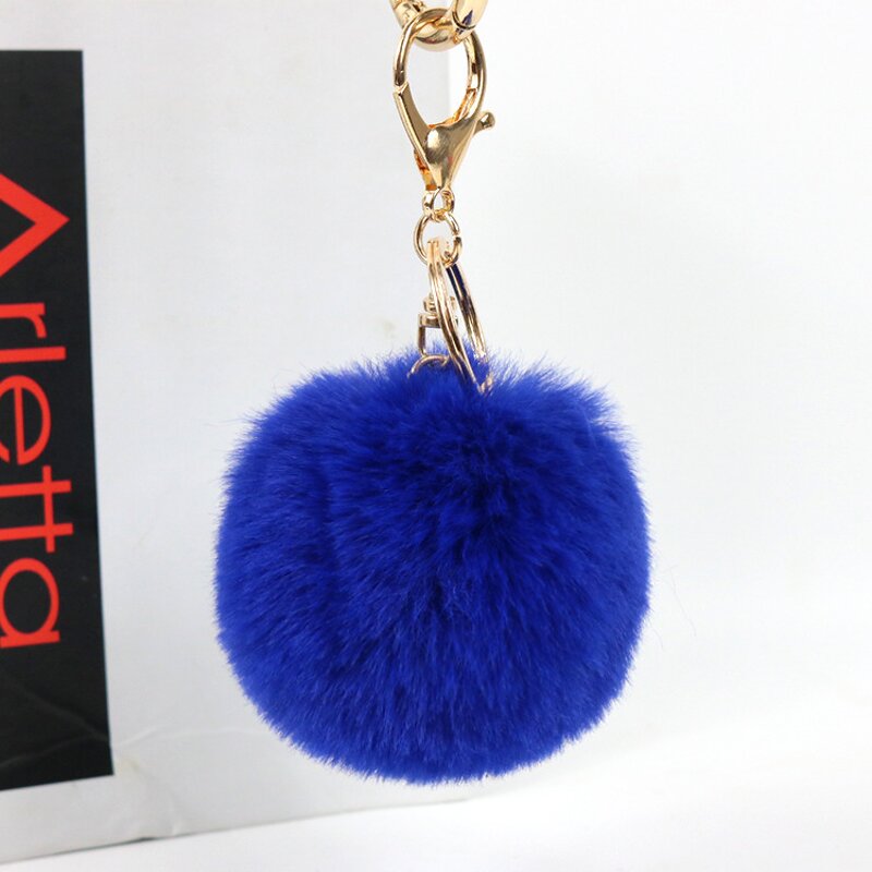 Key Chain - 6cm Pompom Pendant Bag Mobile Phone DIY Jewelry Accessories