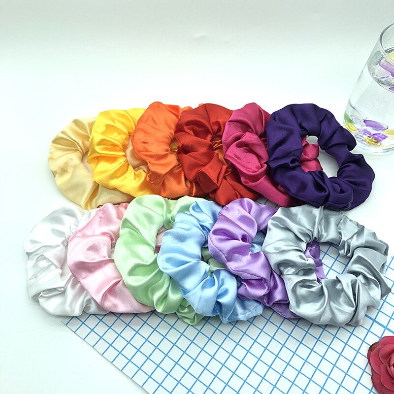 Hair Scrunchie - Custom Color LED Satin Elastic Light up for Women Girl