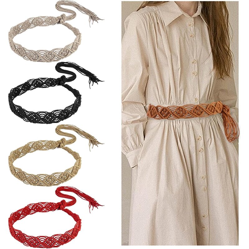 Wax Rope Manufacturer - Ethnic-style for Decorating Belts Vintage Hand-woven