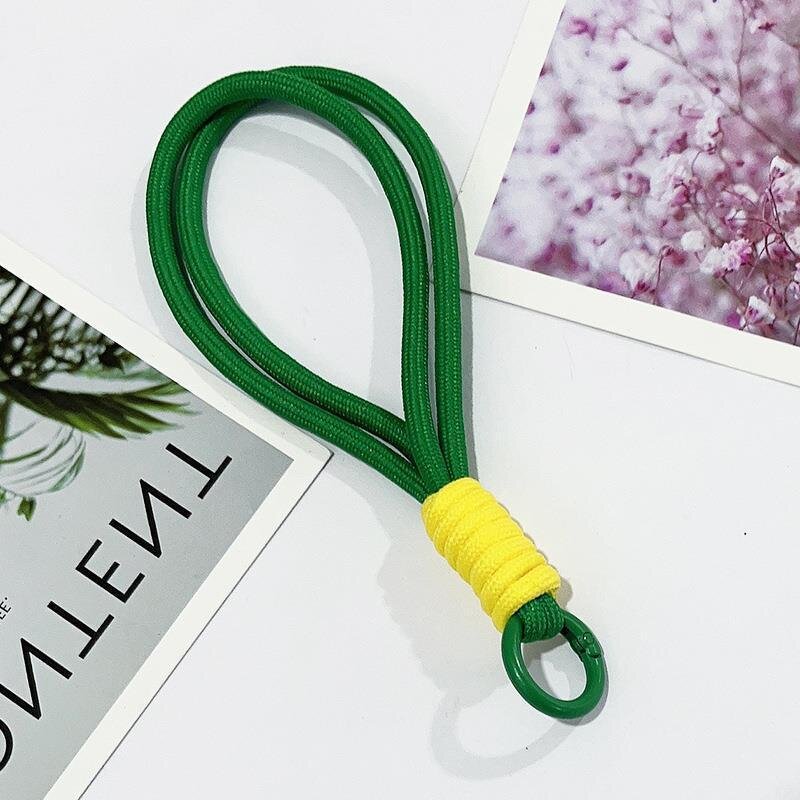 Braided Lanyard - 15CM Short Twist Rope Mobile Phone Key Ring