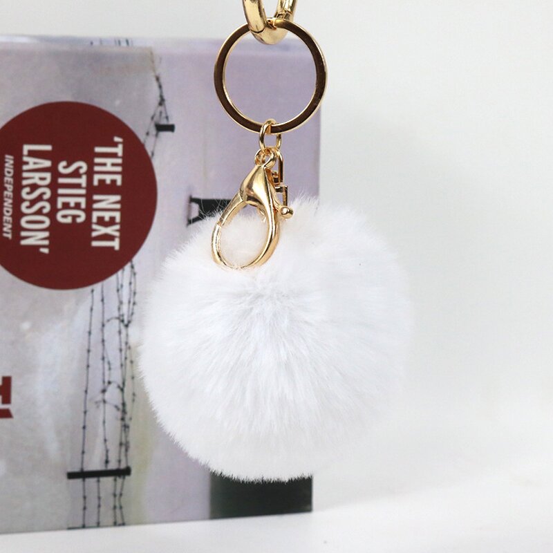Key Chain - 6cm Pompom Pendant Bag Mobile Phone DIY Jewelry Accessories