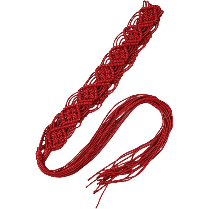 Wax Rope Manufacturer - Ethnic-style for Decorating Belts Vintage Hand-woven