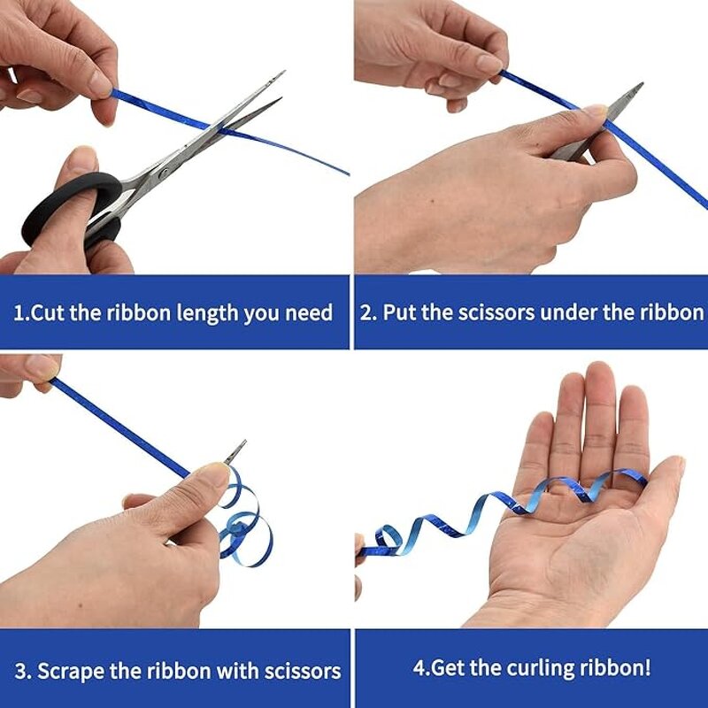 Laser Ribbon - 220m for Festival Party Decoration Balloon Tying