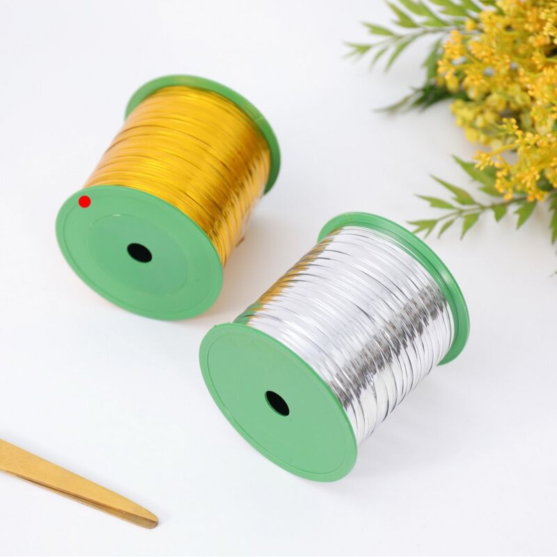 Magic Belt Tie - Metal Wire Color Gold Silver for Flower Packaging Bouquet