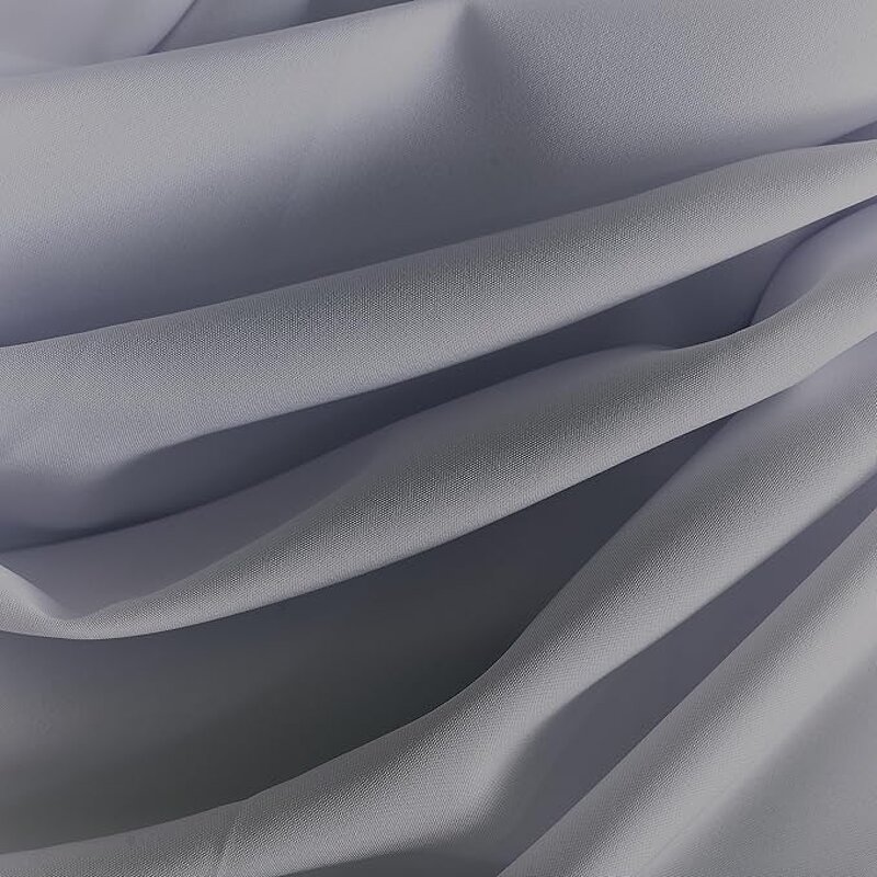 Poly Cotton Broadcloth - 60" Wide Soft Breathable Lightweight for Dress Shirt