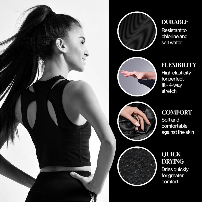 Tricot Fabric - Matte Nylon Spandex 4 Way Stretch 230GSM for Activewear