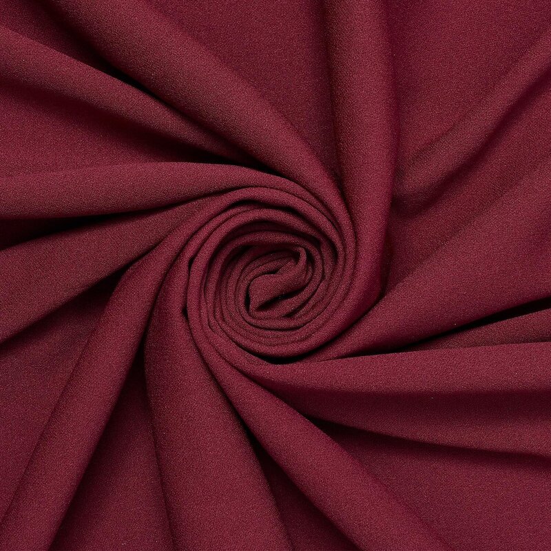 Double Knit Fabric - Stretch Polyester Spandex 280GSM Heavyweight for Apparel