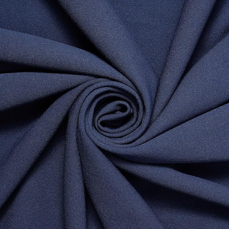 Double Knit Fabric - Stretch Polyester Spandex 280GSM Heavyweight for Apparel