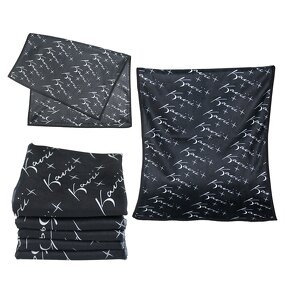 Towel - Custom Design Logo Printed Bamboo Fiber Microfiber for Salon Gym Quick Drying