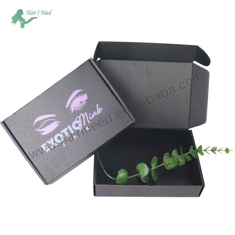 Cosmetic Paper Box - Custom Luxury Cardboard Black Gift Packaging
