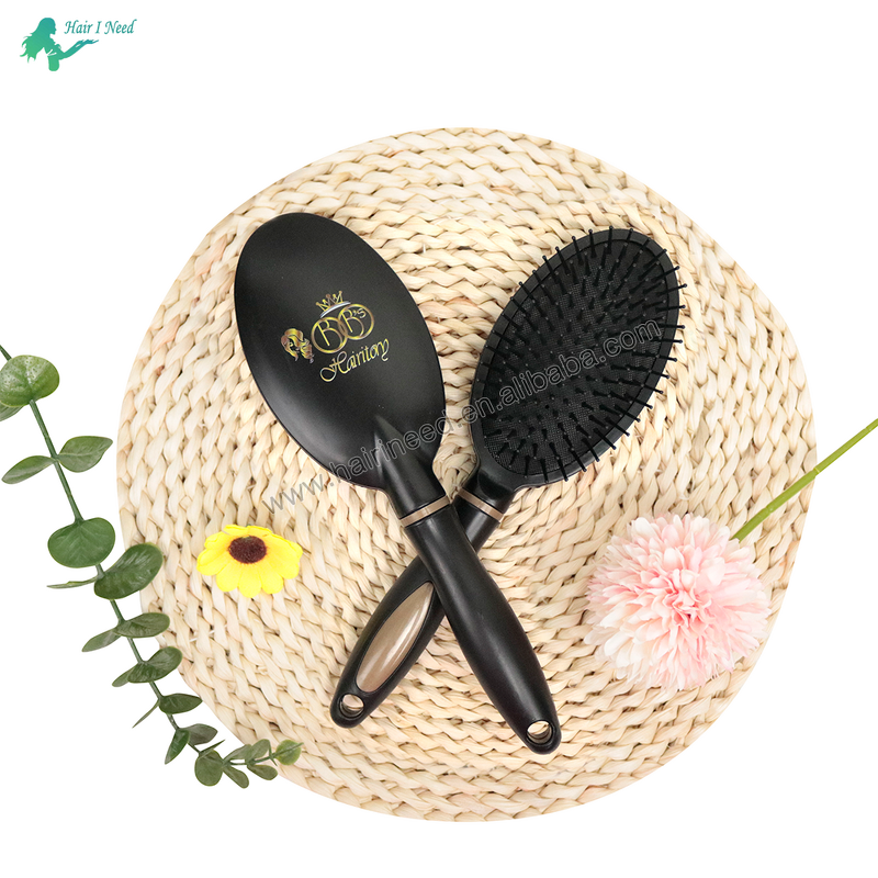 Hair Brush - Custom Logo Print Plastic Air Cushion Comb for Smoothing Massage