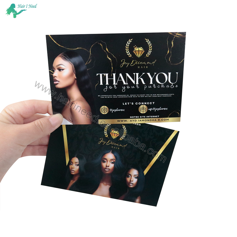 Thank You Card - Custom Product Feedback Gift Greeting for Small Business