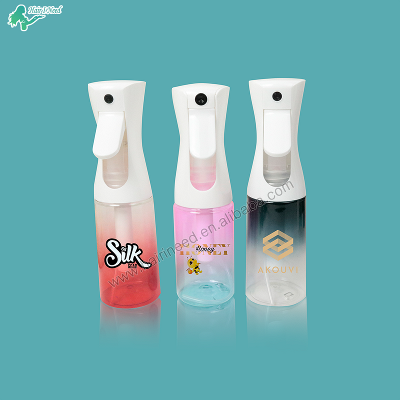 Spray Bottle - Custom Logo Hair Salon Empty Plastic Fine Mist Water Continuous