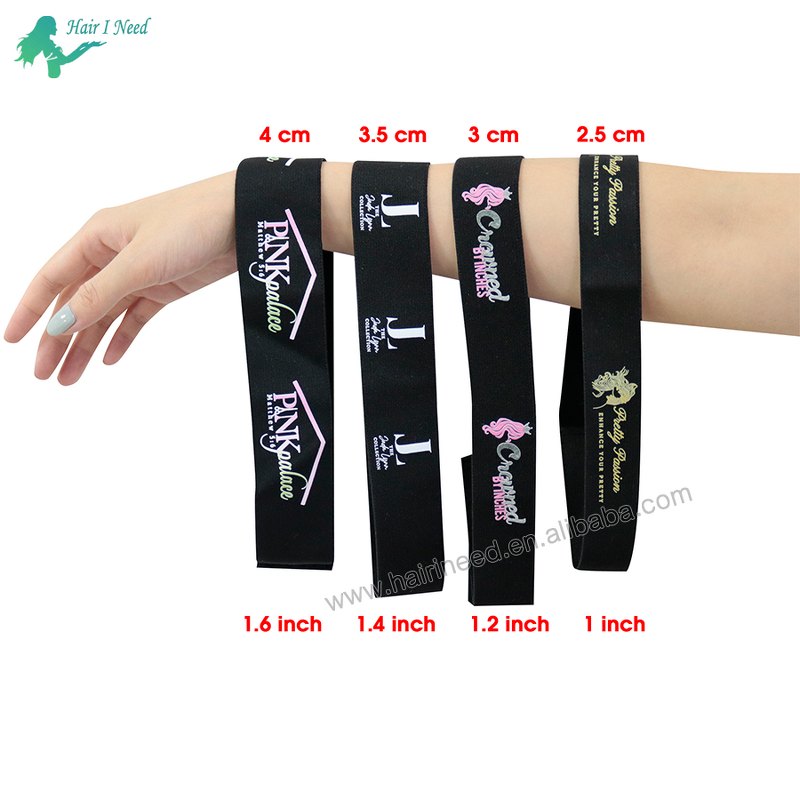 Wig Elastic Head Band - Custom Logo Personalised for Human Hair Frontal Lace