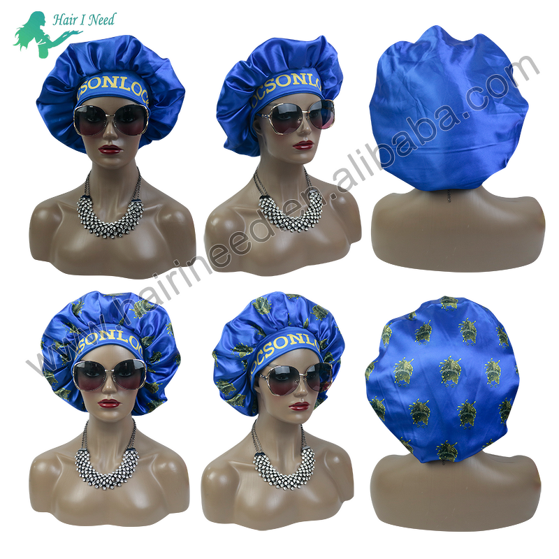 Sleep Satin Bonnet - Custom Logo Design Women Hair Care Wide Elastic Headband
