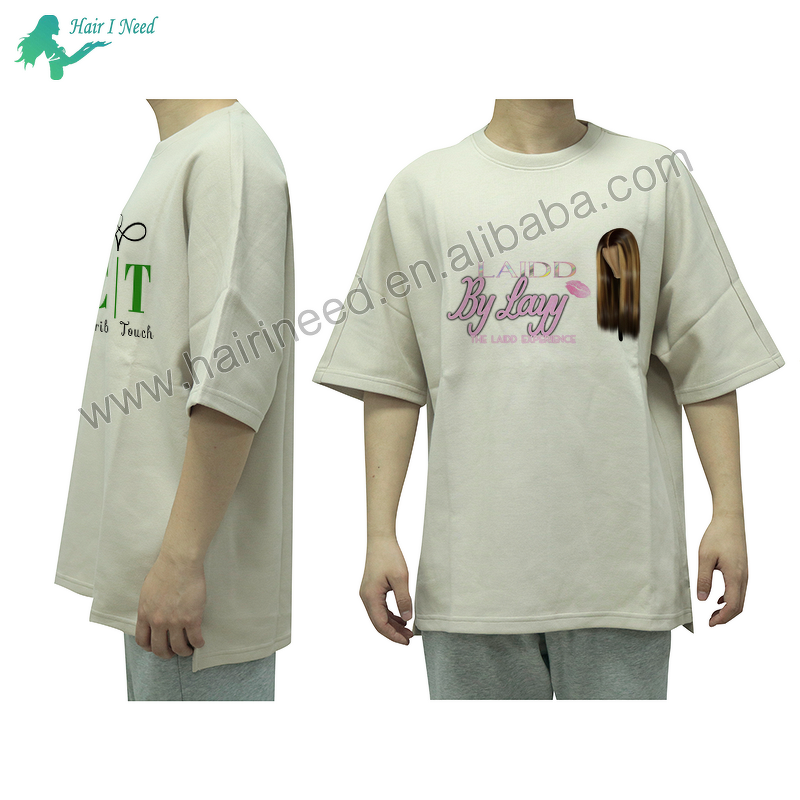 T-Shirt - Custom Logo Cotton Sublimation Plain Men's Women's Casual Oversized