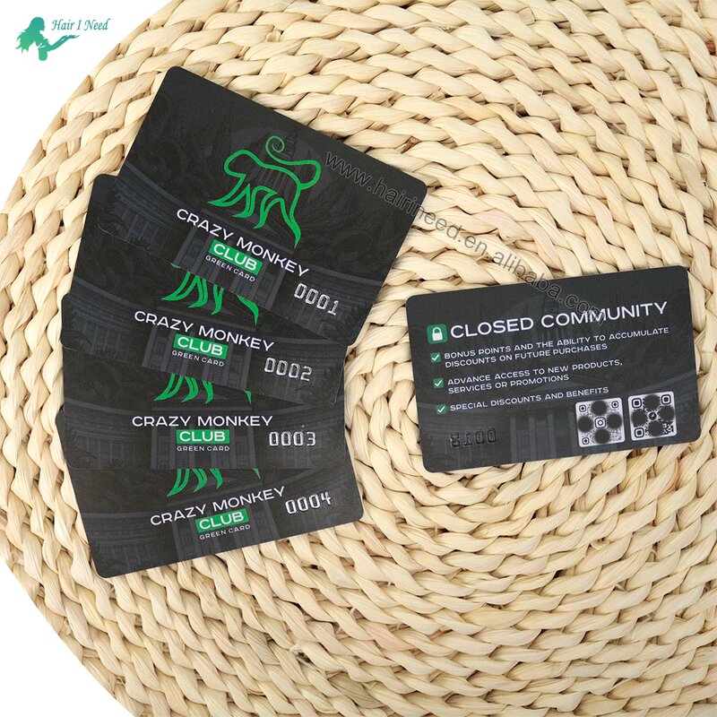 PVC Card - Custom Offset Printing Plastic Embossed Blank Gift Cards