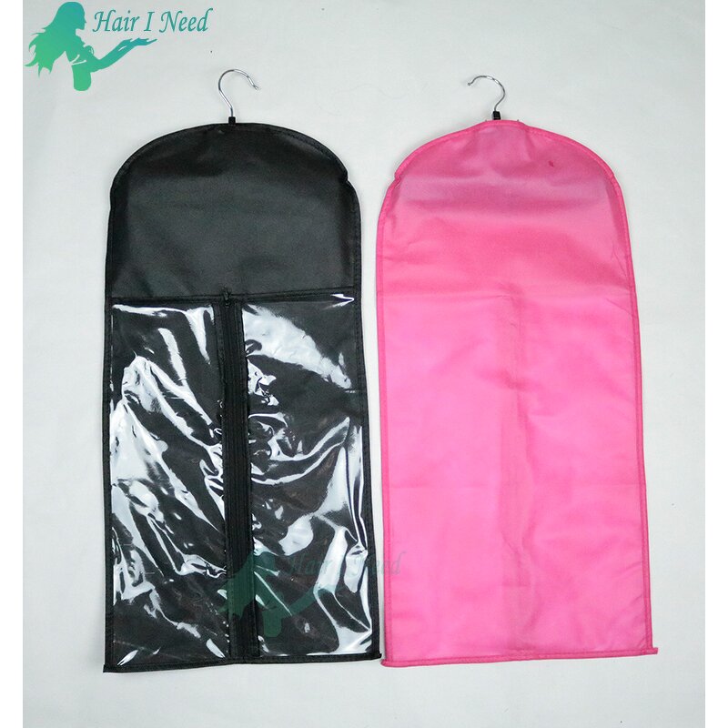 Hair Extensions Carrier - Storage Suit Case Zipper Bag and Hanger Human Hair