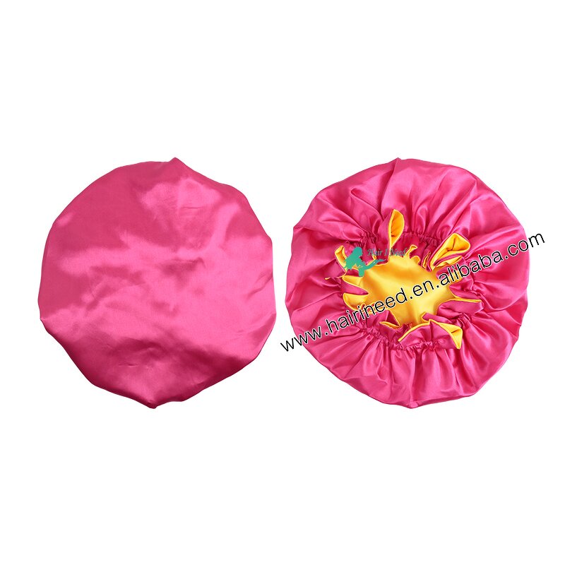 Satin Bonnet - Stock Color Sleep Double Layer Silky Reversible for Women