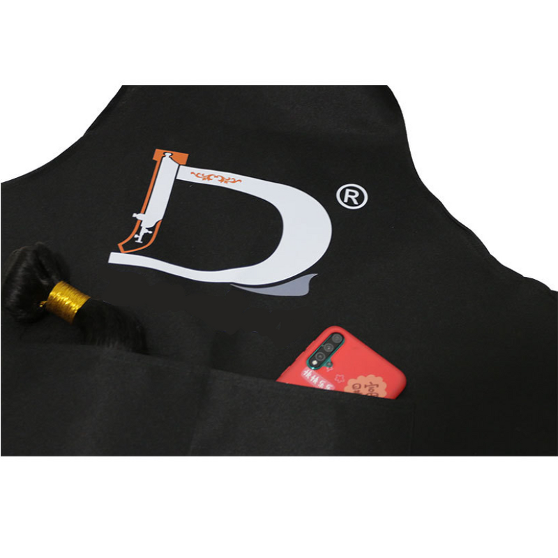 Barber Cape - Custom Logo Design Barbershop Apron with Pocket