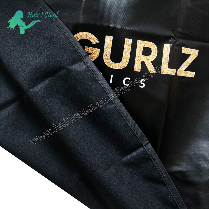 Hair Cut Shawl - LOW MOQ Custom Waterproof PVC Cape for Hairdressing Salon