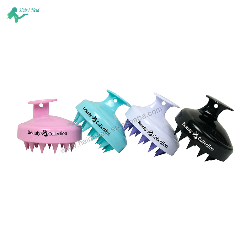 Scalp Massage Comb - Silicone Head Shampoo Brush for Hair Washing Body Massage