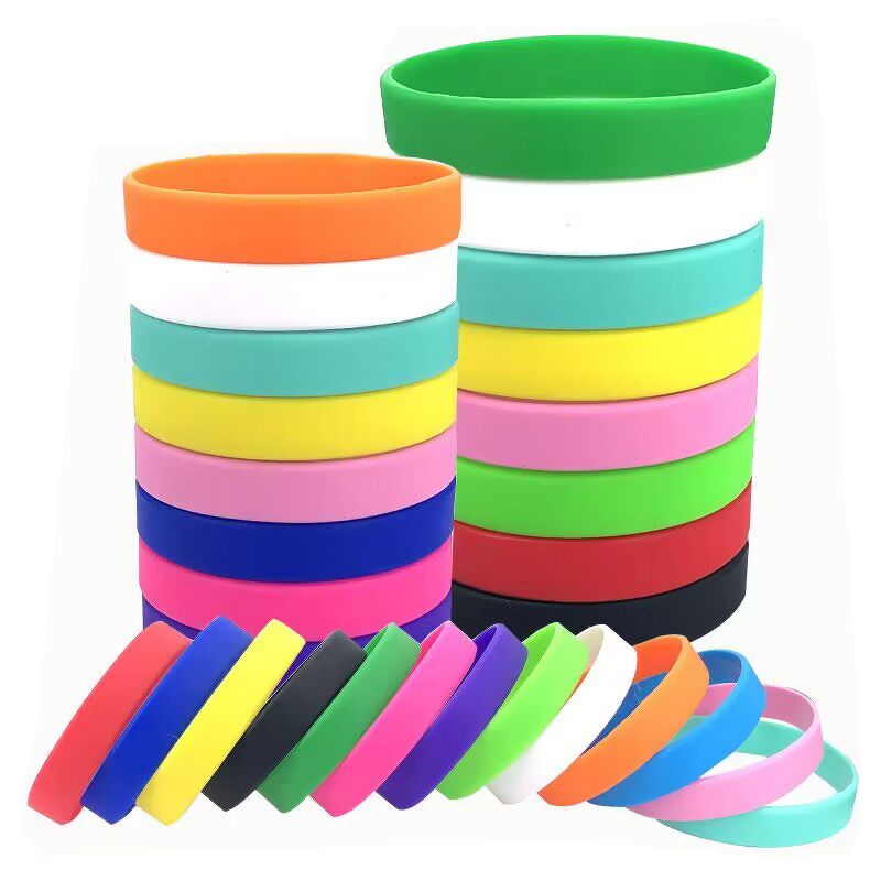 Silicone Bracelet - Custom Logo Fitness Sports for Promotional Gift Personalized